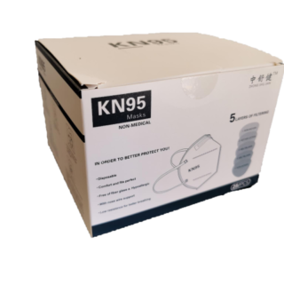Mascarilla de protección KN95 FFP2 5 capas