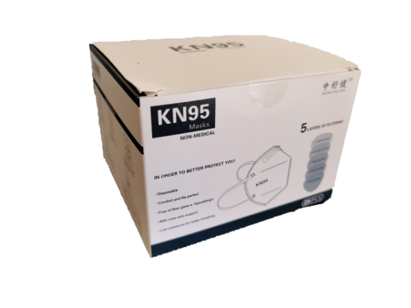 Mascarilla de protección KN95 FFP2 5 capas